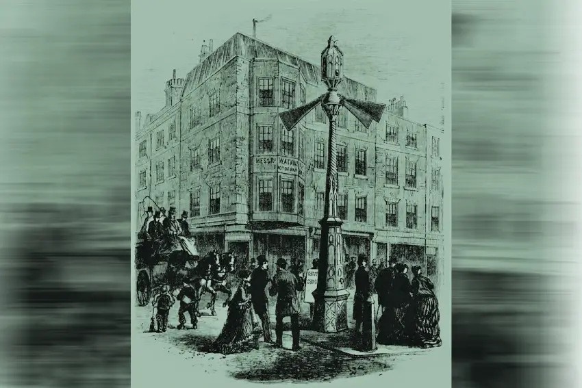 أول إشارة مرور في العالم