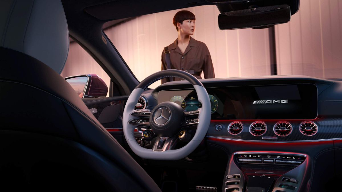 amg gt 2023 من الداخل