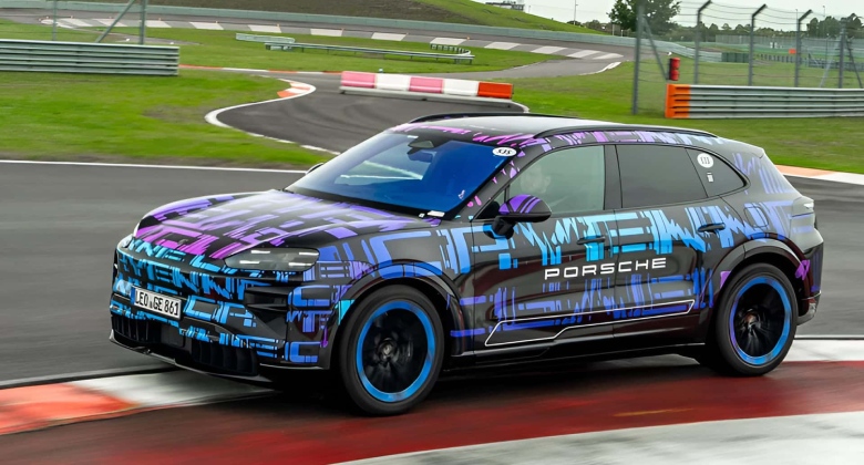 بورشه كايين كهربائية خارجي