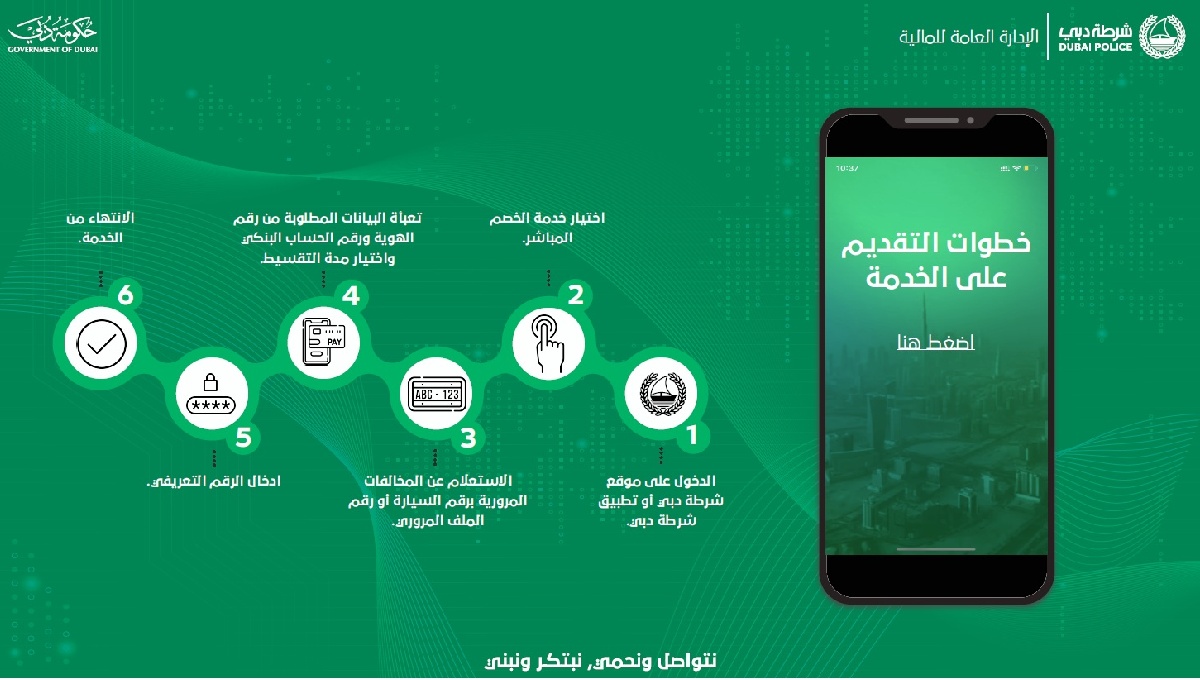 تطبيق شرطة دبي