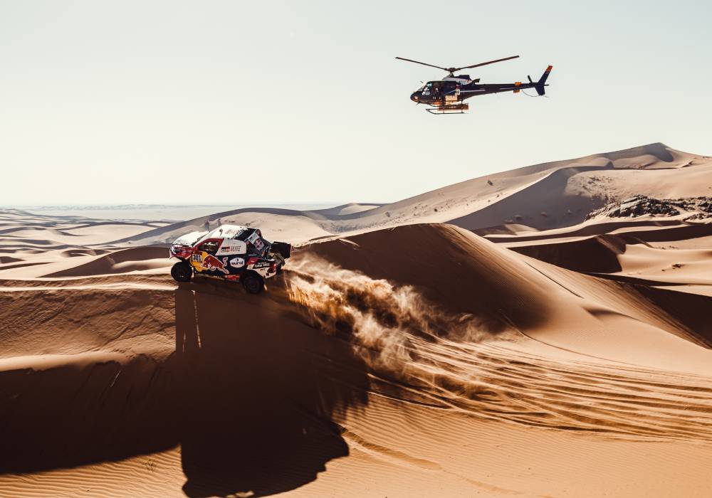 تويوتا تحرز فوزا آخر في رالي داكار 2021 في السعودية