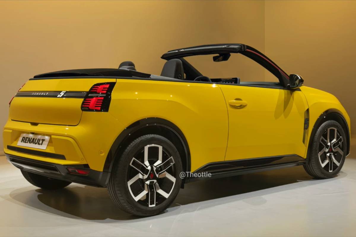 رينو 5 إي-تيك المكشوفة