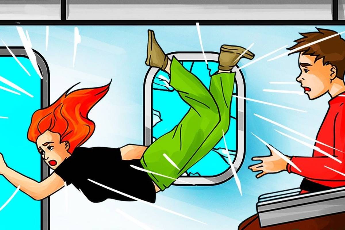 زجاج الطائرة