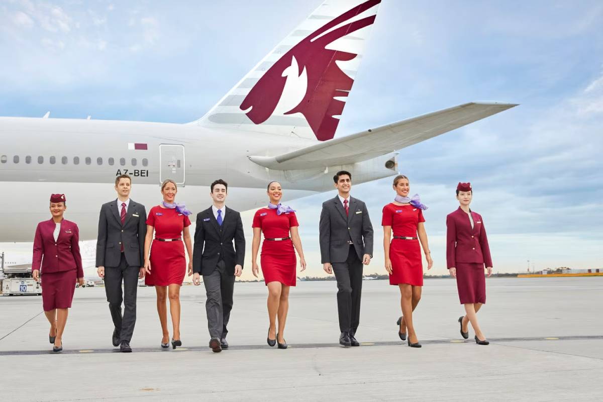 طاقم الطائرة