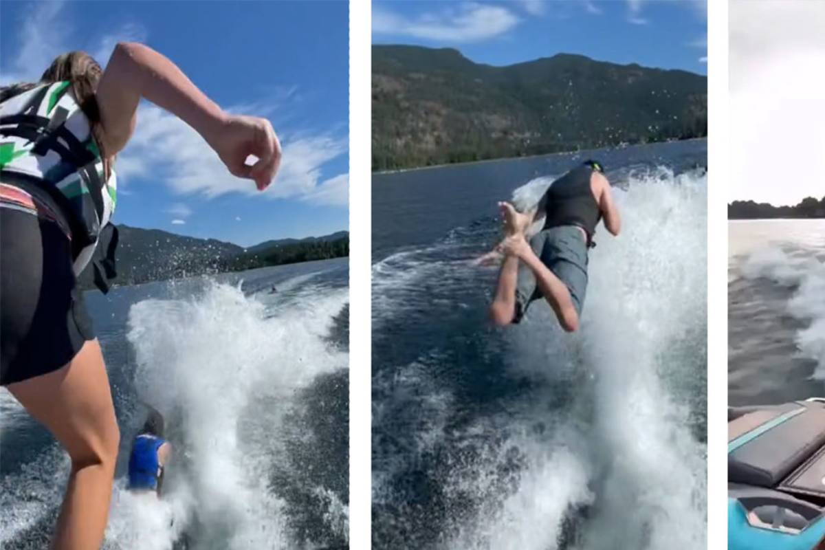 القفز من القوارب