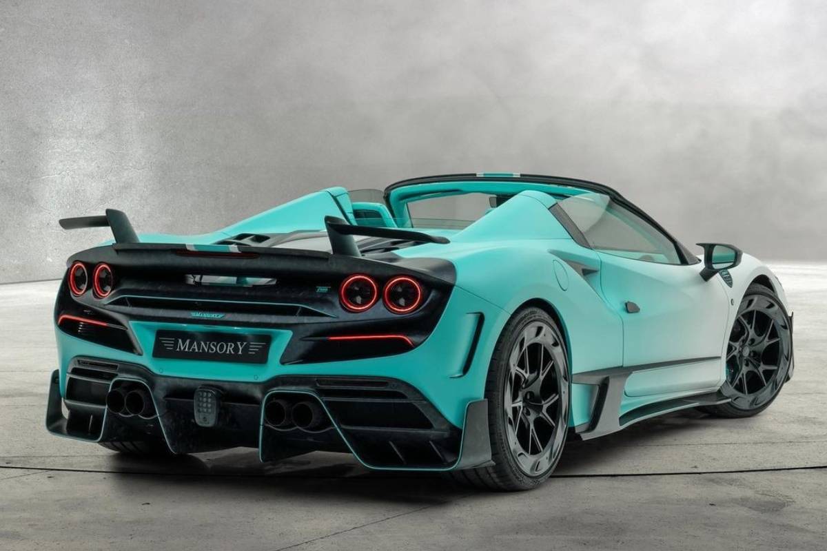 فيراري اف 8 سبايدر مانسوري