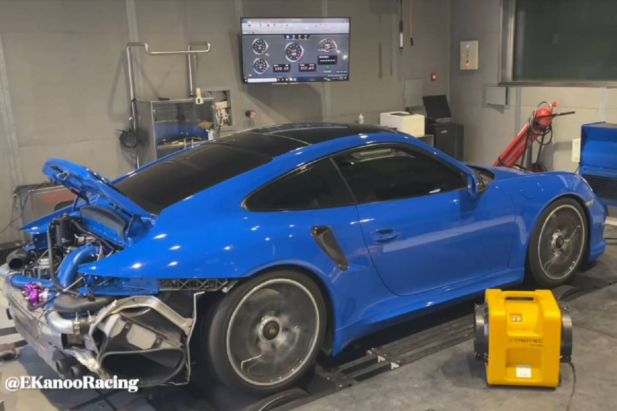 بورشه 991 تيربو اس معدلة