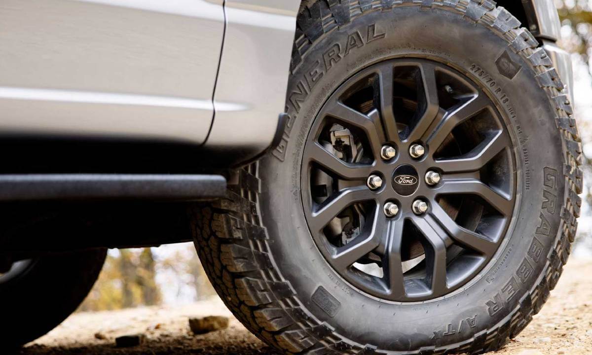 فورد اف 150 تريمور اطارات