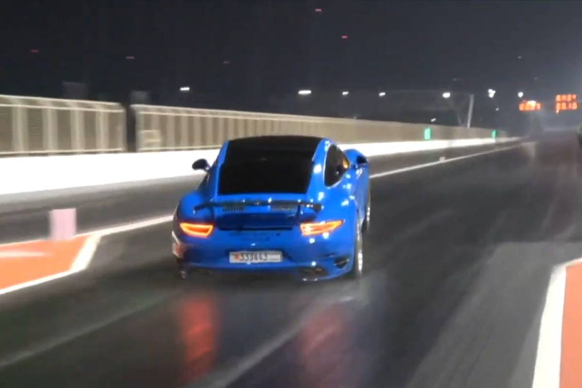 بورشه 991 تيربو اس معدلة