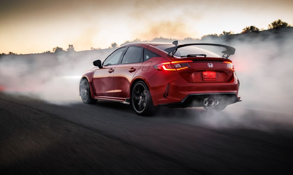 هوندا سيفيك تايب ار من الخلف