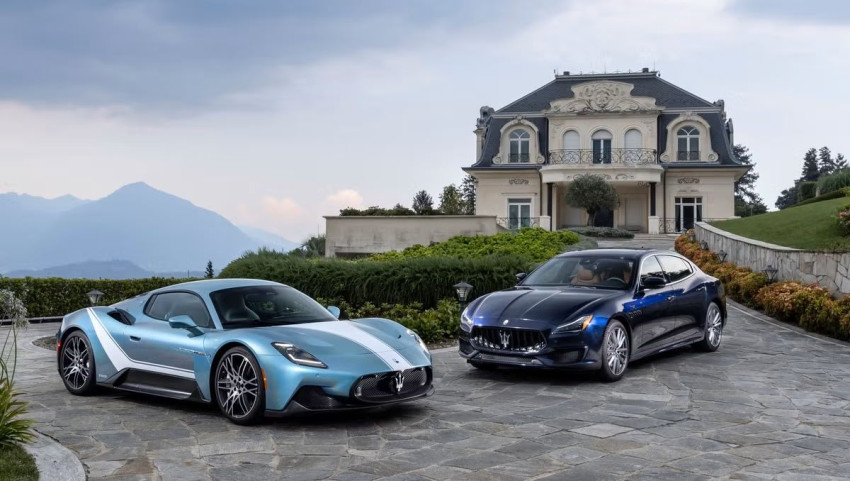 مازيراتي كواتروبورتي V-8 و MC20 Aqua