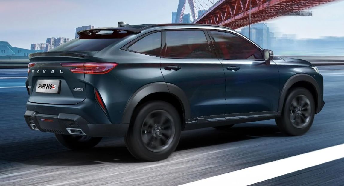 هافال H6 جي تي 2023 من الخلف