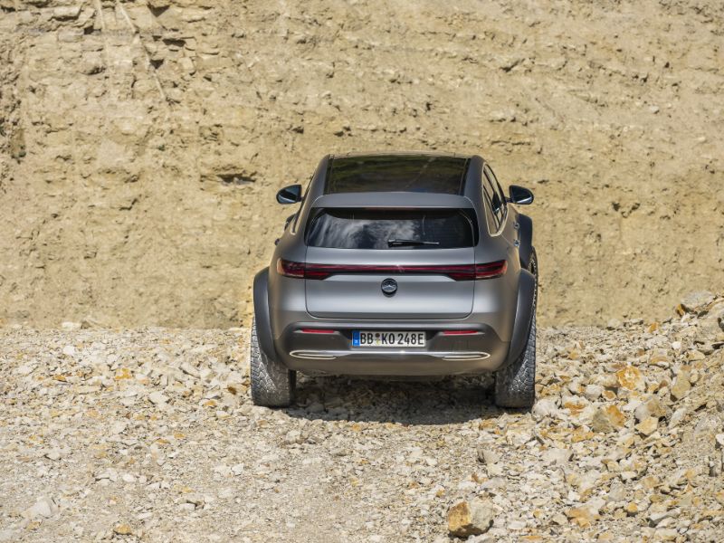 مرسيدس EQC 4×4² الاختبارية