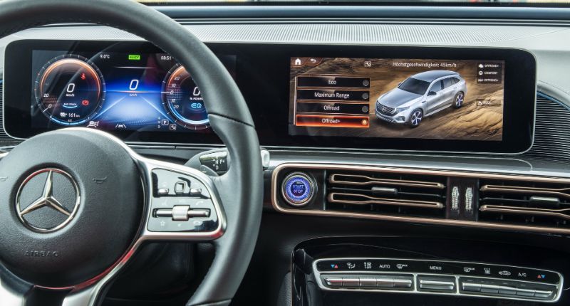 مرسيدس EQC 4×4² الاختبارية