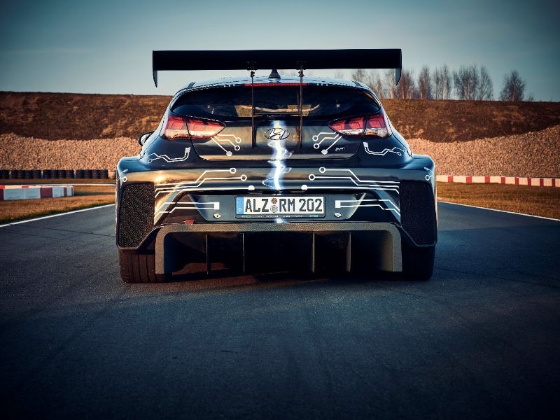 الواجهة الخلفية لـ هيونداي RM20e الكهربائية