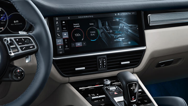 تكنولوجيا بورشه كايين