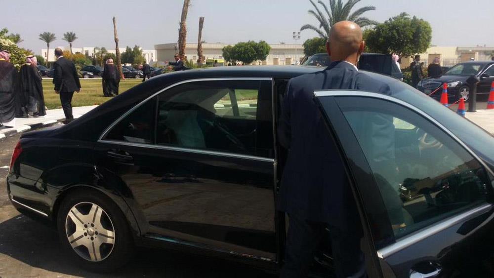 سيارة الملك سلمان