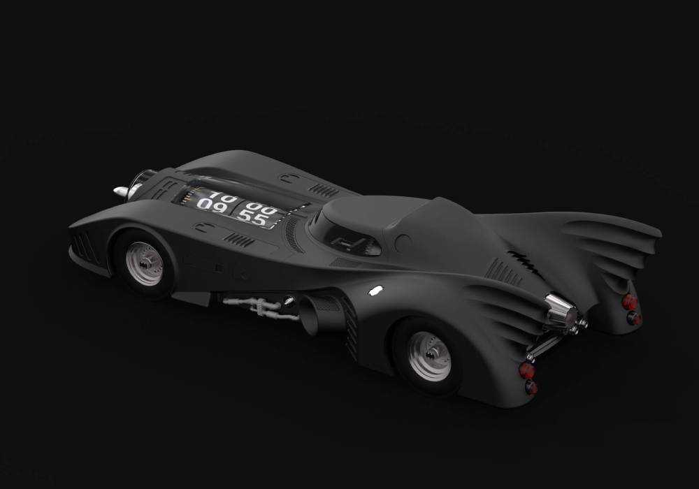 ساعة مكتب مقتبسة من سيارة باتمان صورة 5