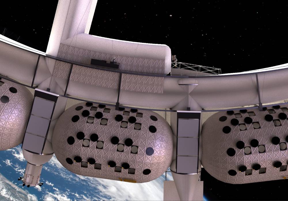 اول فندق في الفضاء صورة 3