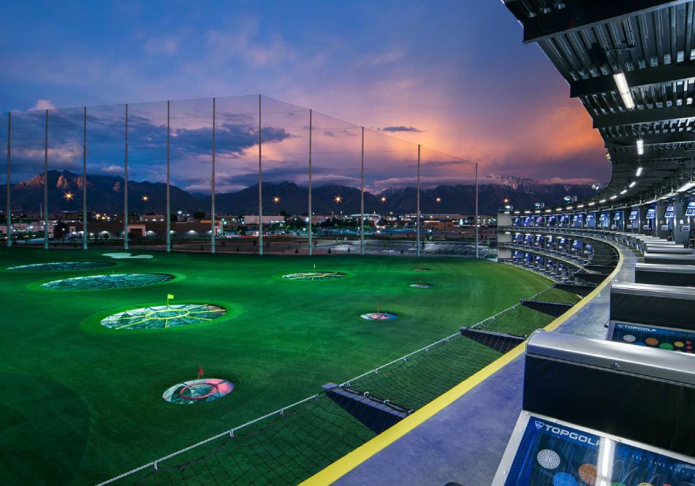 ملاعب غولف بتقنيات من المستقبل