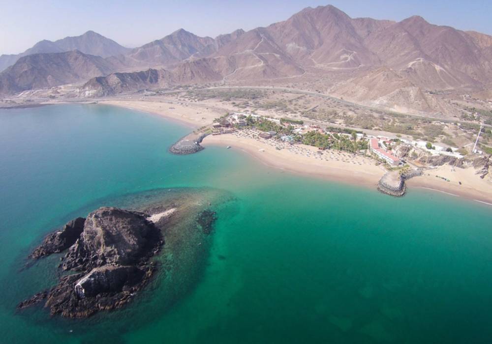 جزيرة سنوبي في الفجيرة