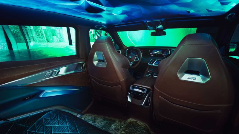 بي ام دبليو اكس ام داخلي