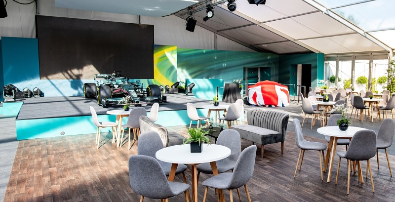 جناح استون مارتن فورمولا 1 