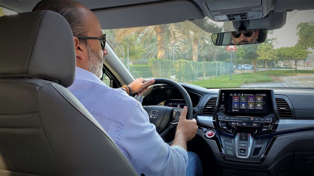 تجربة هوندا اوديسي