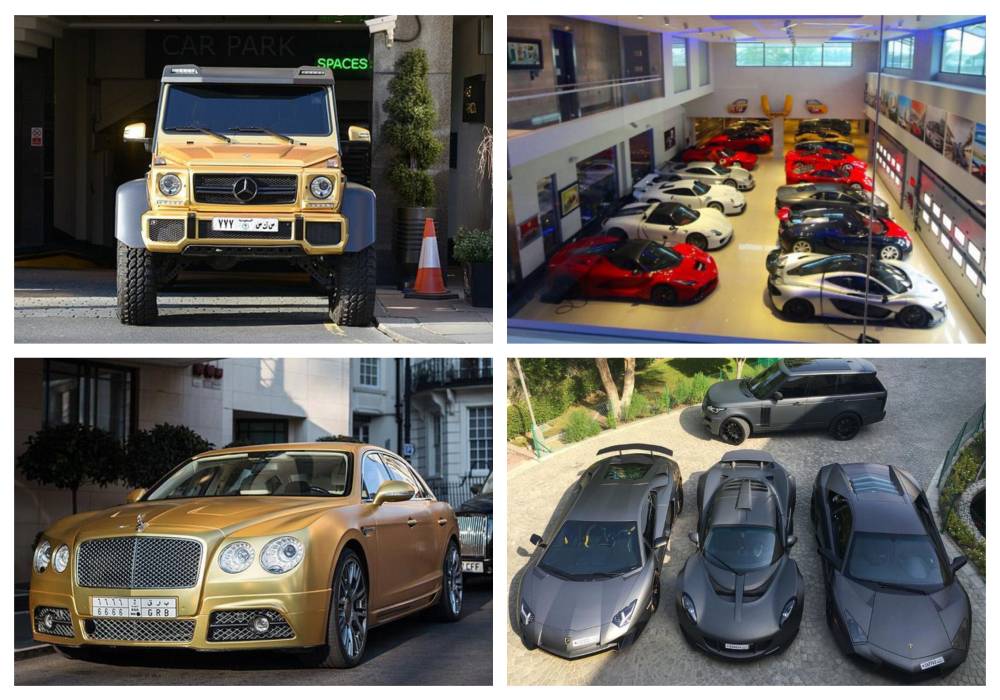 عدد السيارات وتصاميمها