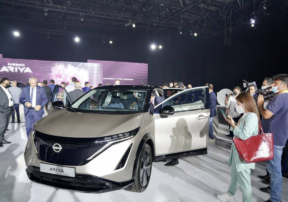 نيسان تبهر زوار إكسبو 2020 دبي بالعرض الاقليمي الاول لسيارة أريا الكهربائية كليا صورة 4