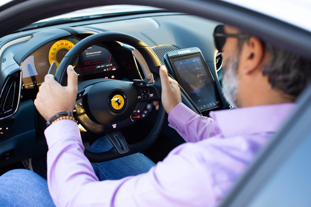 تجربة فيراري روما