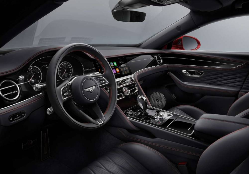 الصورة 4 - المقصورة الداخلية في Bentley Flying Spur V8