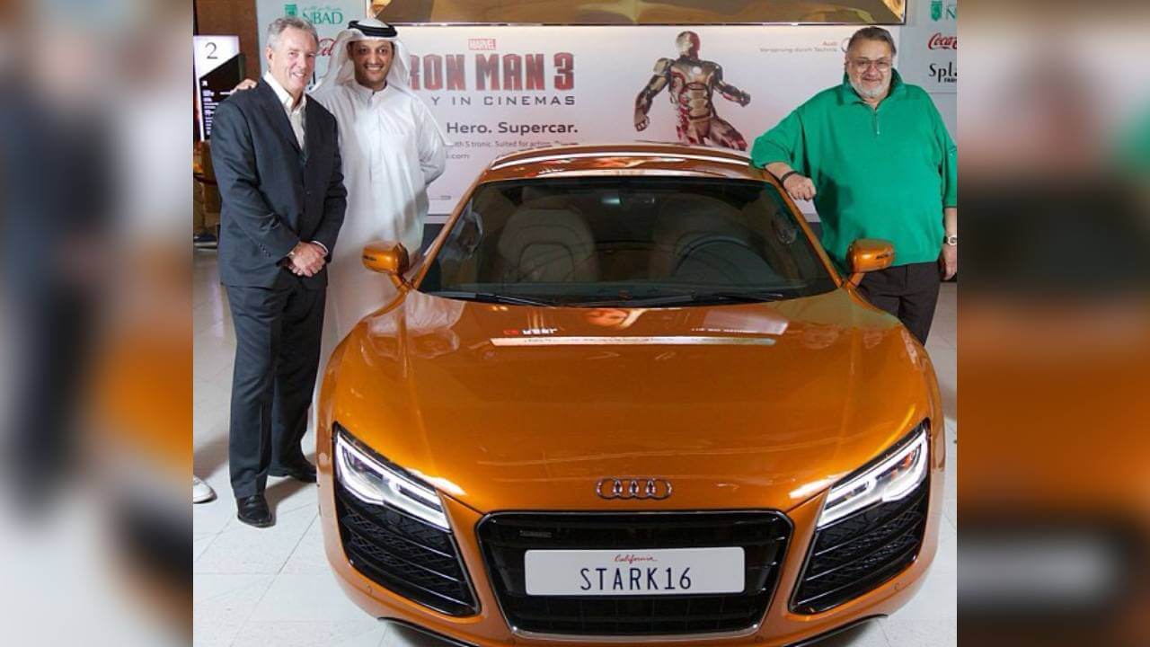 النابودة وسيارة اودي