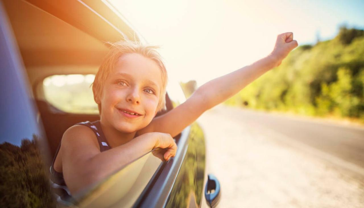 الأطفال وأشعة الشمس