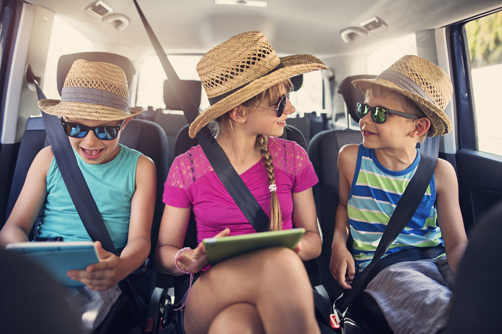 الأطفال وأشعة الشمس