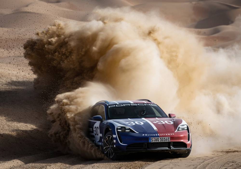 بورشه تتخطى المألوف وتصل إلى أقصى الحدود لبدء إطلاق تايكان كروس توريزمو الجديدة صورة 4