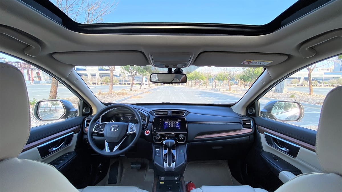 تجربة هوندا سي ار في