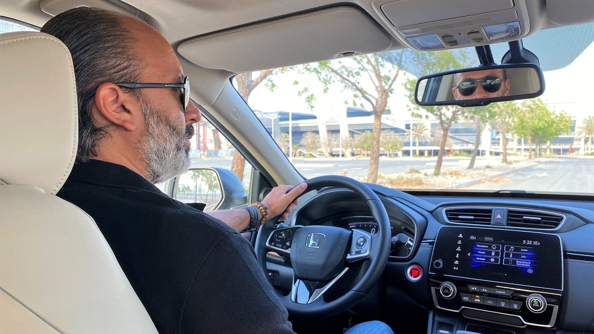 تجربة هوندا سي ار في