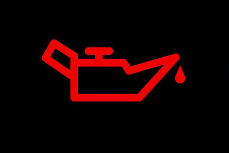 ضوء تحذير ضغط الزيت