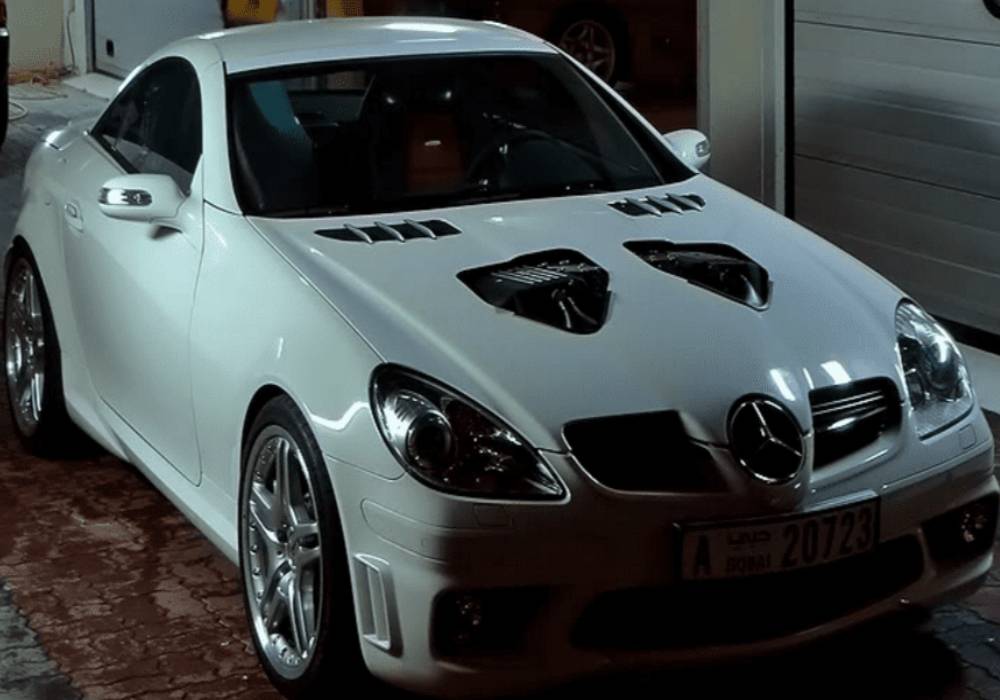 مرسيدس SLK 55 AMG محمد بن سليم
