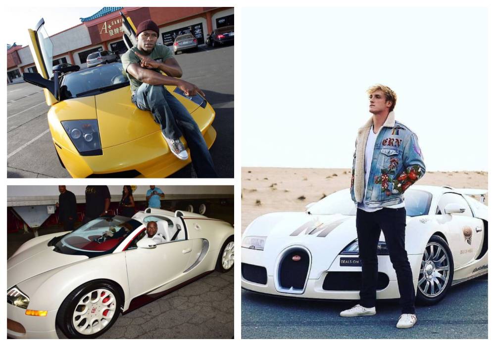 نزال العمالقة من يربح في حلبة السيارات بول لوغان أم فلويد مايويذر؟ صورة 2