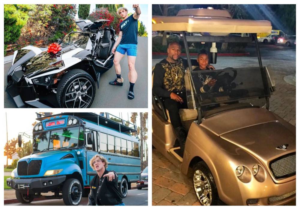 نزال العمالقة من يربح في حلبة السيارات بول لوغان أم فلويد مايويذر؟ صورة 3