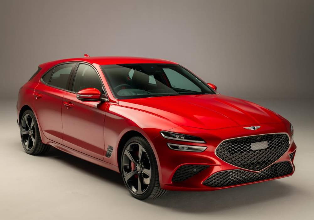 الظهور العالمي الأول لسيارة جينيسيس جي 70 شوتينج بريك في مهرجان جوودوود للسرعة صورة 3