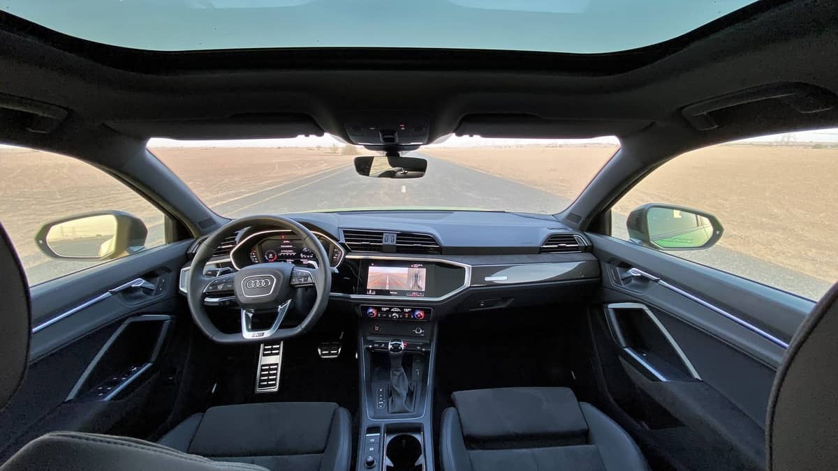 تجربة أودي آر أس كيو 3