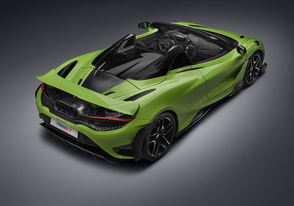 سيارة ماكلارين 765 ال تي سبايدر أقوى السيارات الخارقة ذات السقف القابل للطيّ من ماكلارين صورة 2