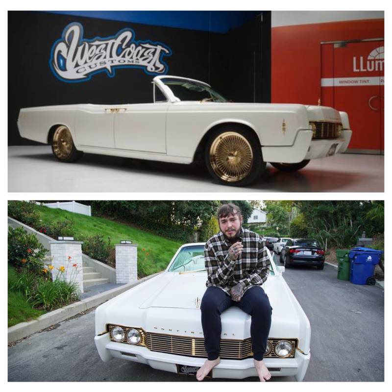 بوست مالوني وسيارة لينكولن كونتيننتال 1966