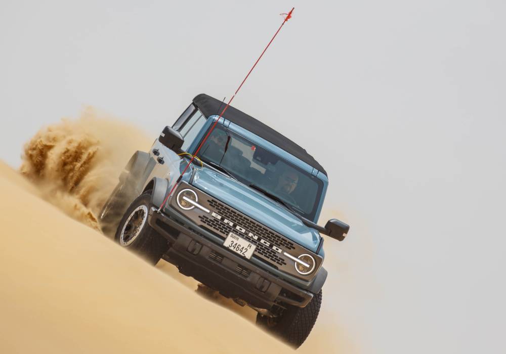 فورد برونكو الجديد كلياً بتصميم متين يتحمل أقسى ظروف القيادة في الشرق الأوسط صورة 3