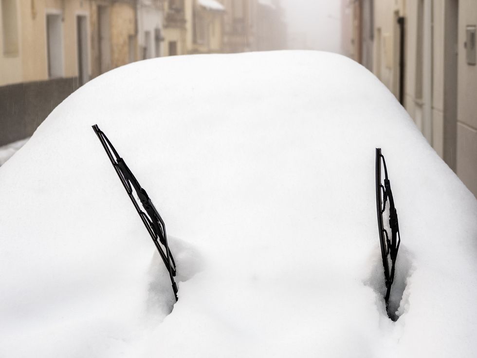 القيادة في الشتاء