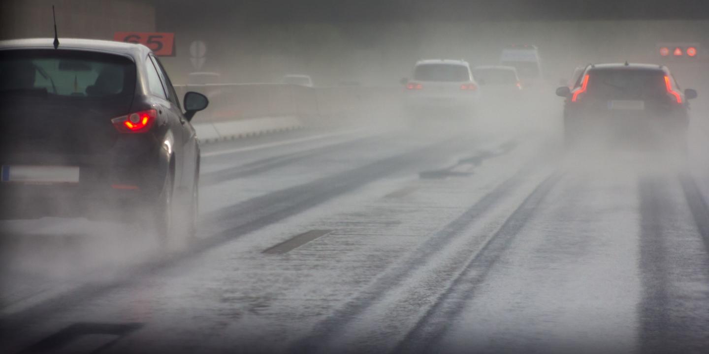 القيادة في الشتاء