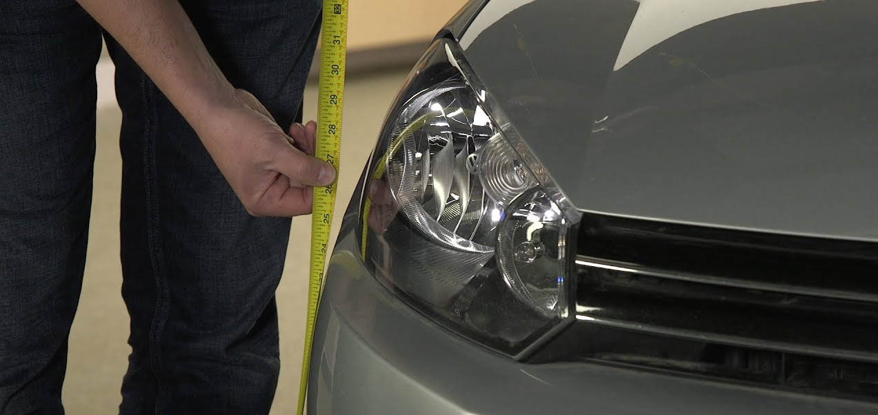 تعديل المصابيح الأمامية